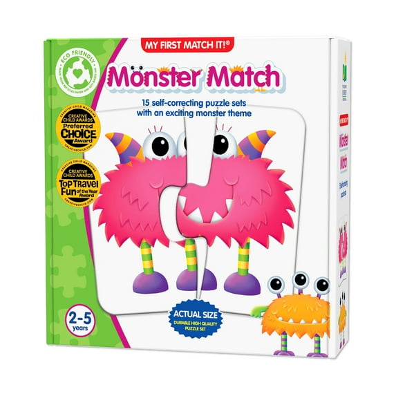 The Learning Journey My First Match It - Monster Match