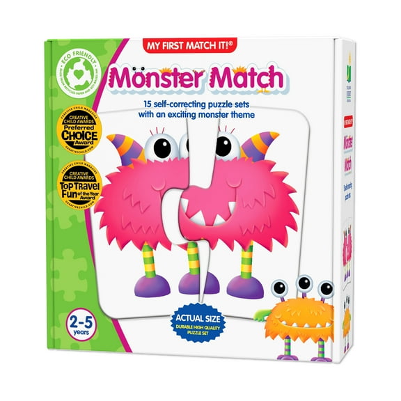 The Learning Journey My First Match It - Monster Match