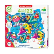 The Learning Journey My First Puzzle Set, 4-in-a-Box, 123