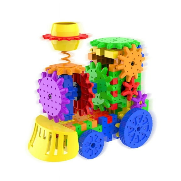 The Learning Journey  Techno Gears  Crazy Train 2.0  50+ Pieces  Kid Toys & Gifts for Boys & Girls Ages 6 Years and Up  STEM