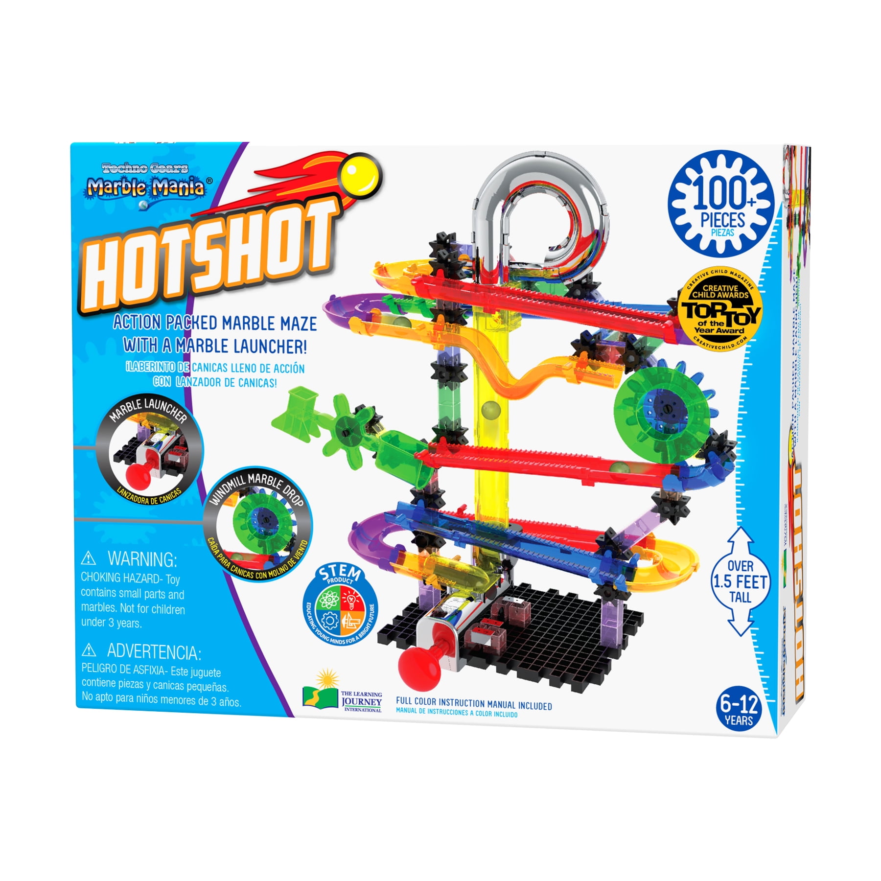 The Learning Journey Techno Gears Marble Mania HotShot - Walmart.com