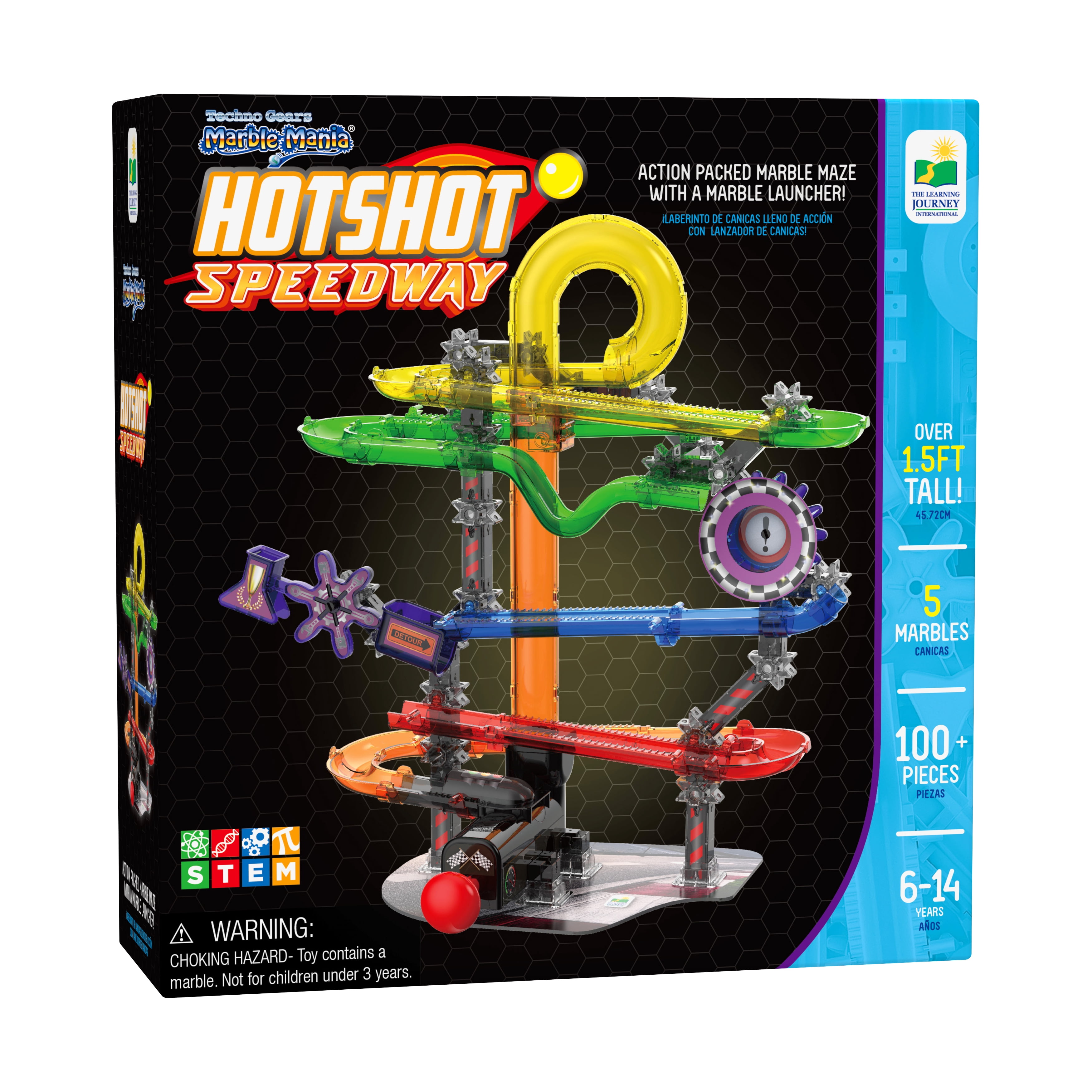 The Learning Journey Techno Gears Marble Mania - HotShot Speedway: 100+ Pcs