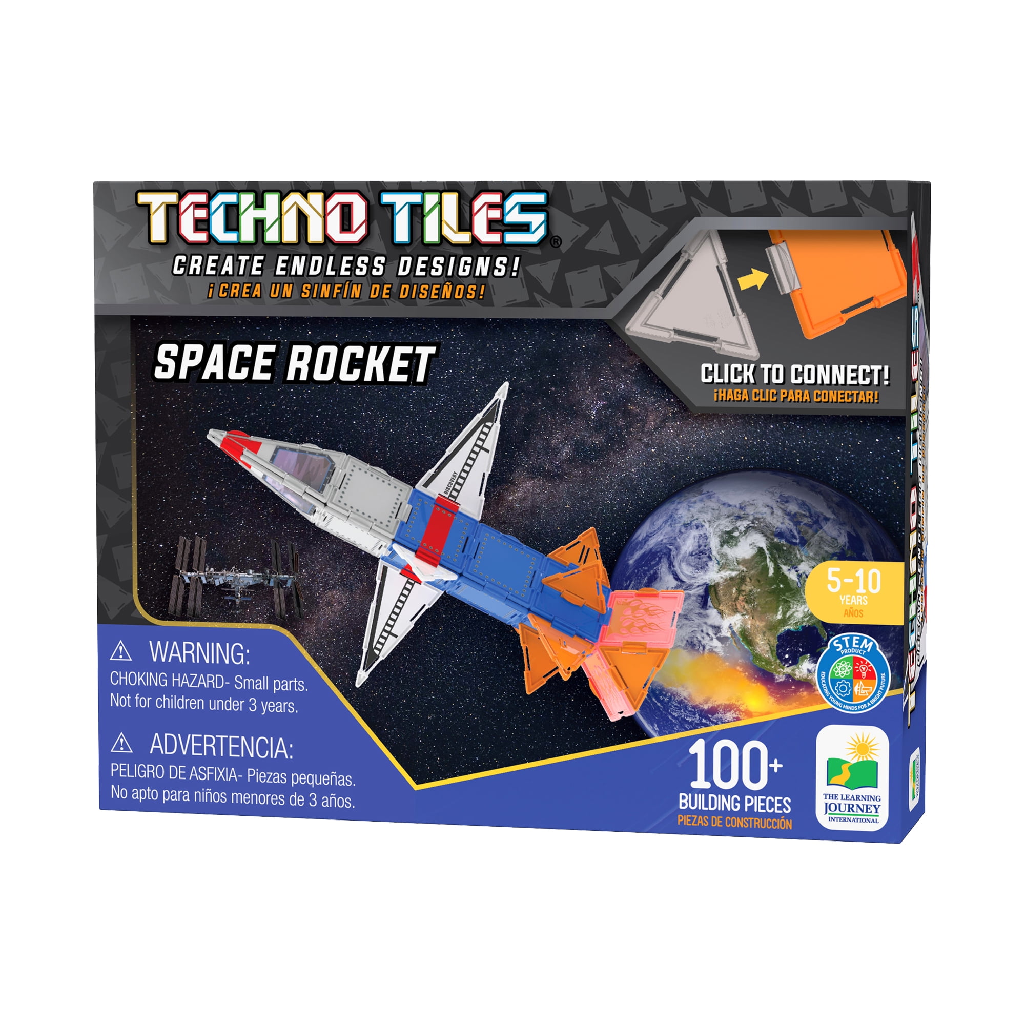 The Learning Journey Techno Tiles - Space Rocket - STEM Toy