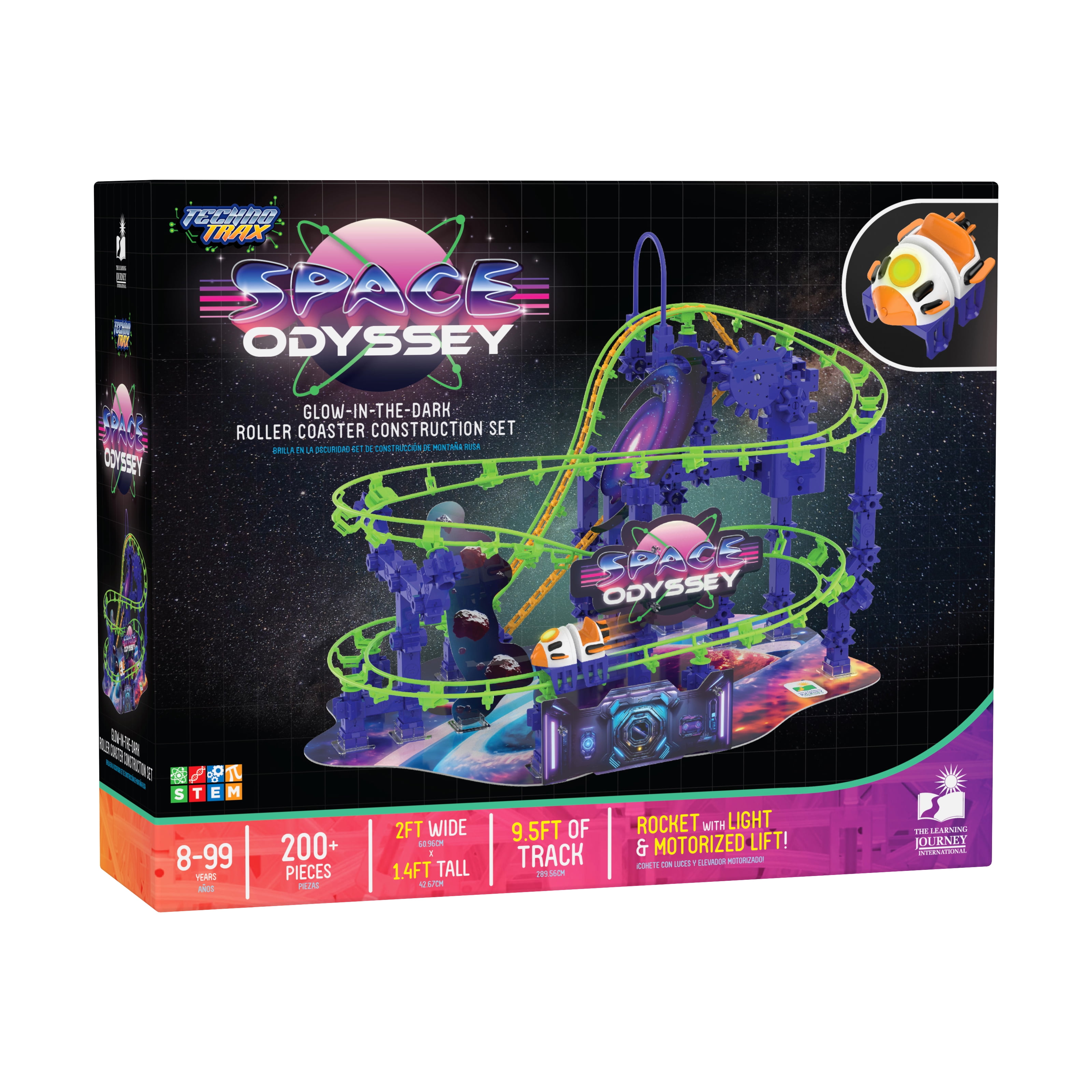The Learning Journey Techno Trax - Space Odyssey: 200+ Pcs