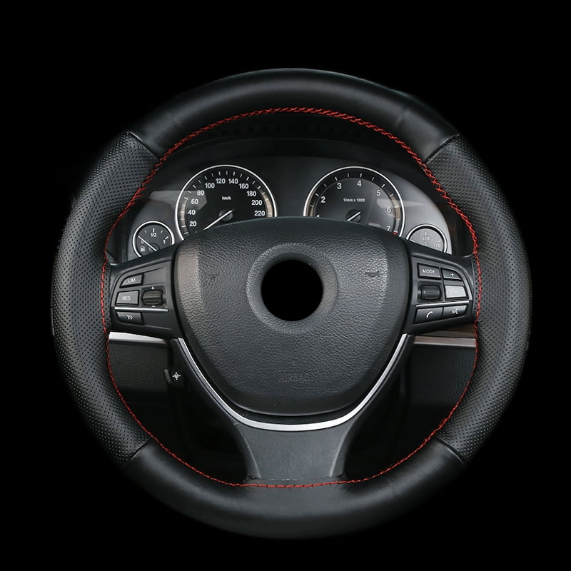 The Leather Steering Wheel Sleeve Four Seasons Universal Hand Seam