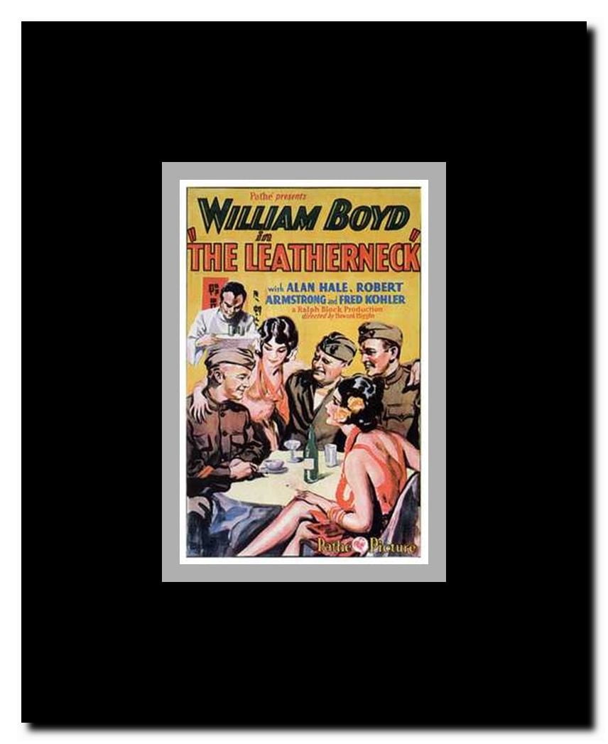 The Leatherneck Framed Movie Poster