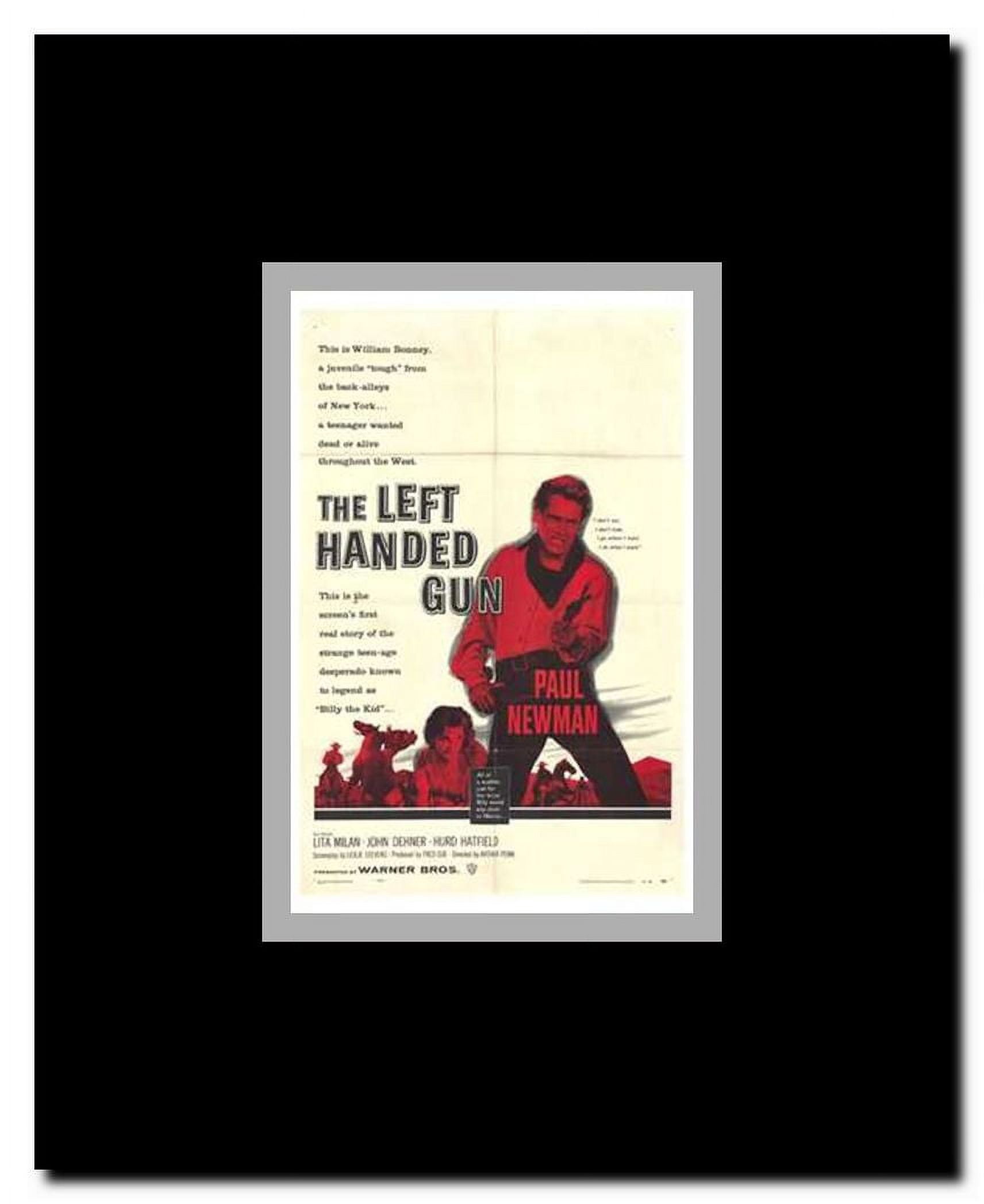 The Left Handed Gun Framed Movie Poster