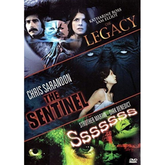 The Legacy (1979)/The Sentinel (1977)/Sssssss by Universal DVD NEW