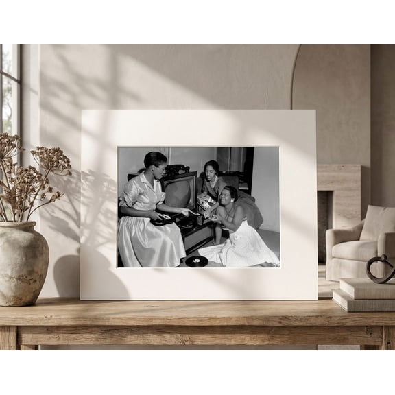 The Legacy Line Collectible "Women's Social Club" Matted Art Print, 20 x 16 in, Landscape, 1 Count