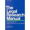 thumbnail image 1 of Pre-Owned The Legal Research Manual: A Game Plan for Legal Research and Analysis Paperback, 1 of 1