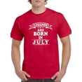 thumbnail image 1 of The Legend Are Born In July Men T-Shirt, Male Medium, 1 of 4