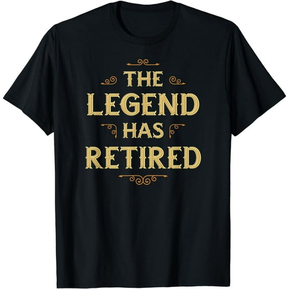 The Legend Has Retired For Men Women Retirement 2024 T-Shirt