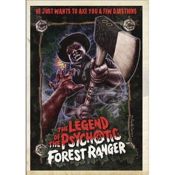 The Legend Of The Psychotic Forest Ranger (DVD), Level 33 Ent., Horror