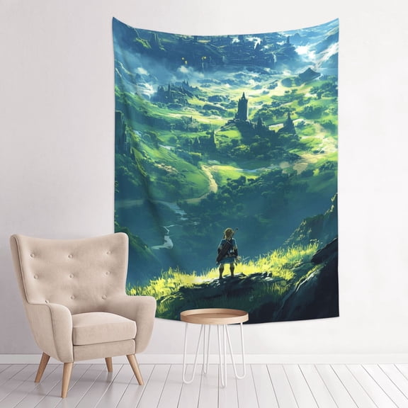 The Legend Of Zelda Anime Tapestry Indian Wall Hanging Tapestries Room Decor For Bedroom Living Room Dorm