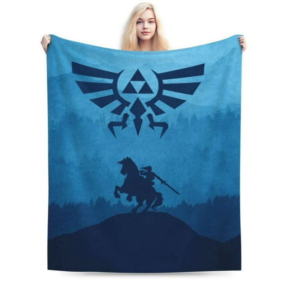 The Legend Of Zelda Blanket Fuzzy Plush Bed Blanket Cozy Fluffy Air Condition Quilt For Adults Kids