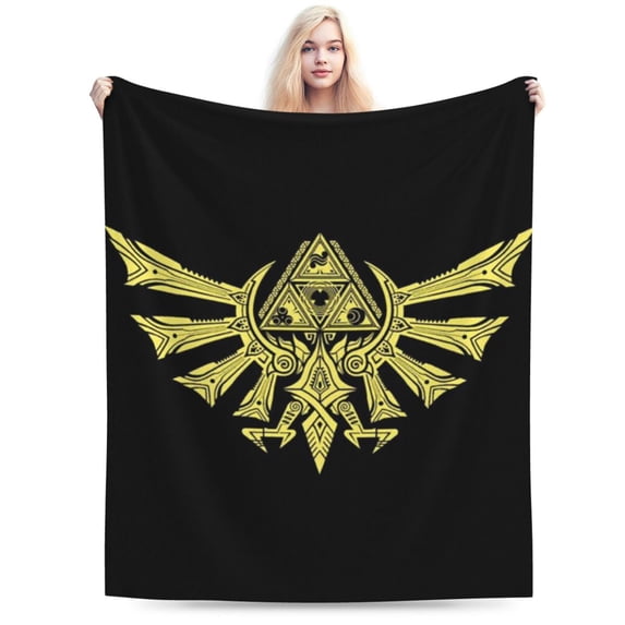 The Legend Of Zelda Blanket Fuzzy Plush Bed Blanket Cozy Fluffy Air Condition Quilt For Adults Kids