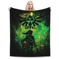 thumbnail image 1 of The Legend Of Zelda Blanket Fuzzy Plush Bed Blanket Cozy Fluffy Air Condition Quilt For Adults Kids, 1 of 6
