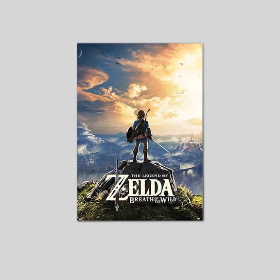 The Legend Of Zelda: Breath Of The Wild - Gaming Poster (Sunset) Size 24''x36'' The Orange Shop