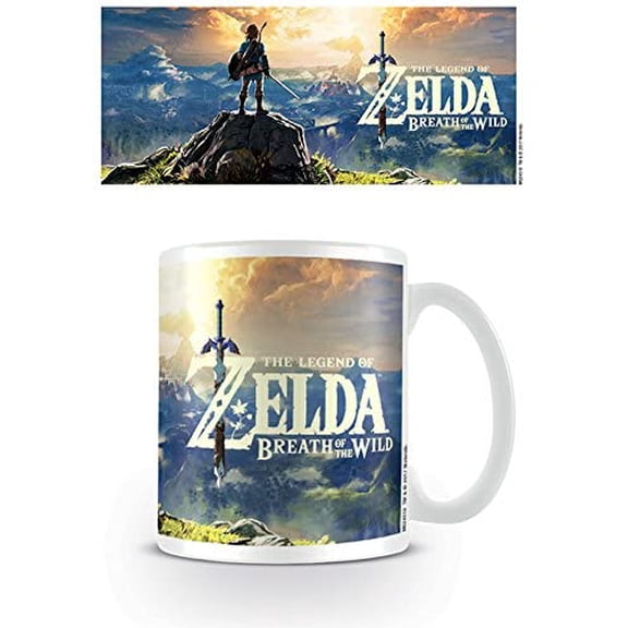 The Legend Of Zelda: Breath Of The Wild Sunset Ceramic Mug, Multicoloured, 7.9 x 11 x 9.3 cm