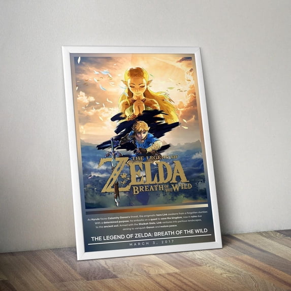 Printable Gamer The Legend Of Zelda Breath The Wild Legend Of Zelda Gaming Video Game ...