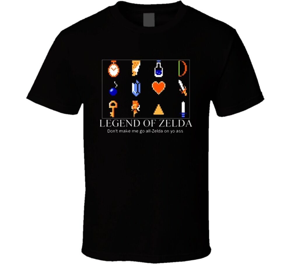 The Legend Of Zelda Class Nes Funny T Shirt