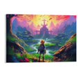 thumbnail image 1 of The Legend Of Zelda Decorative Painting Canvas Wall Poster Art Picture Painting Gift Living Room Posters Bedroom Painting Decor, 1 of 8