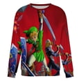 thumbnail image 1 of The Legend Of Zelda Game Unisex Pullover Hoodie Fashion Round Neck Sweatshirts Sweater For Mens Womens, 1 of 6