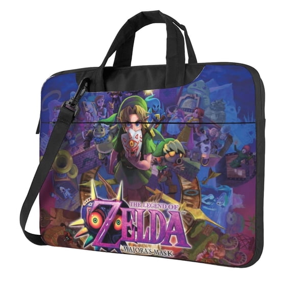 The Legend Of Zelda Laptop Bag Laptop Case Computer Notebook Briefcase Messenger Bag With Adjustable Shoulder Strap 14 Inch