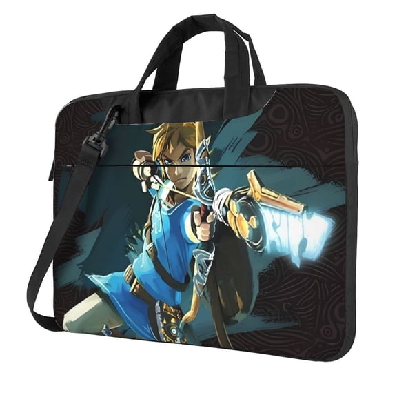 The Legend Of Zelda Laptop Bag Laptop Case Computer Notebook Briefcase Messenger Bag With Adjustable Shoulder Strap 14 Inch