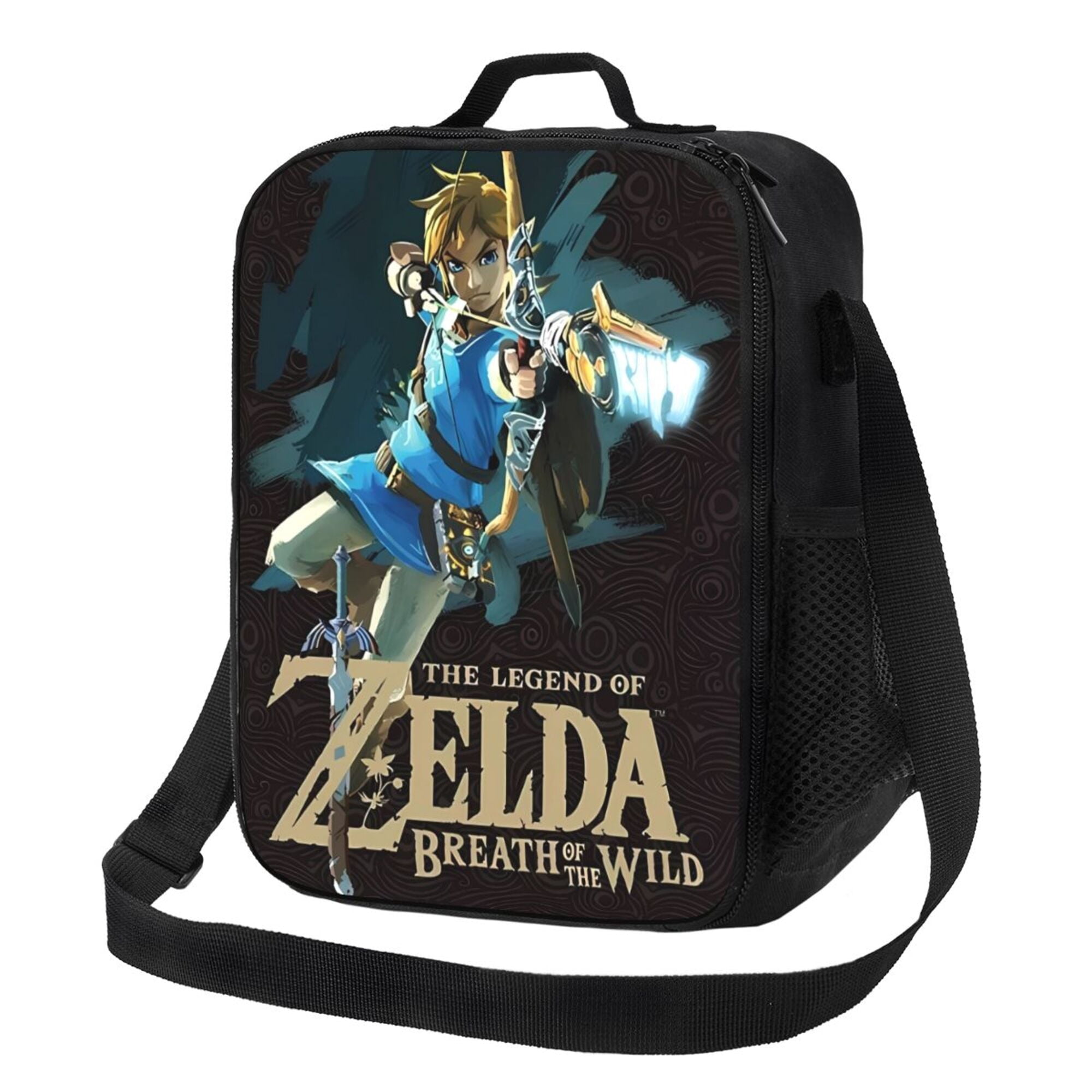 The Legend Of Zelda Lunch Bag Lunch Box Lightweight Durable Lunch Tote Bag Portable Reusable Lunch Box Tote For Work Sport Picnic Camping
