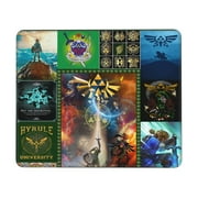 The Legend Of Zelda Mouse Pad,Small Gaming Mousepad,Non-Slip Rubber Base And Stitched Edges Desk Mat For Computer Home Office Work And Study 7 X 8.6 In