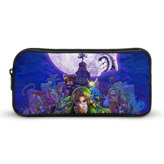 The Legend Of Zelda Pen Bag Pencil Case Makeup Bag Stationery Bag Coin Purse Key Pouch Office Supplies Storage Organizer