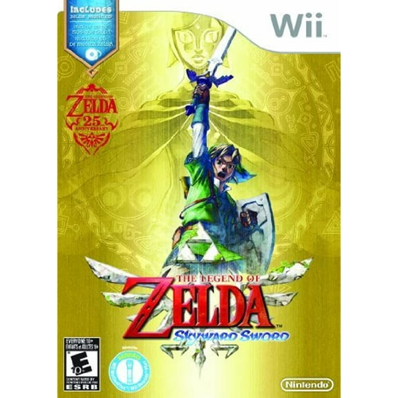 The Legend Of Zelda: Skyward Sword With Music Cd