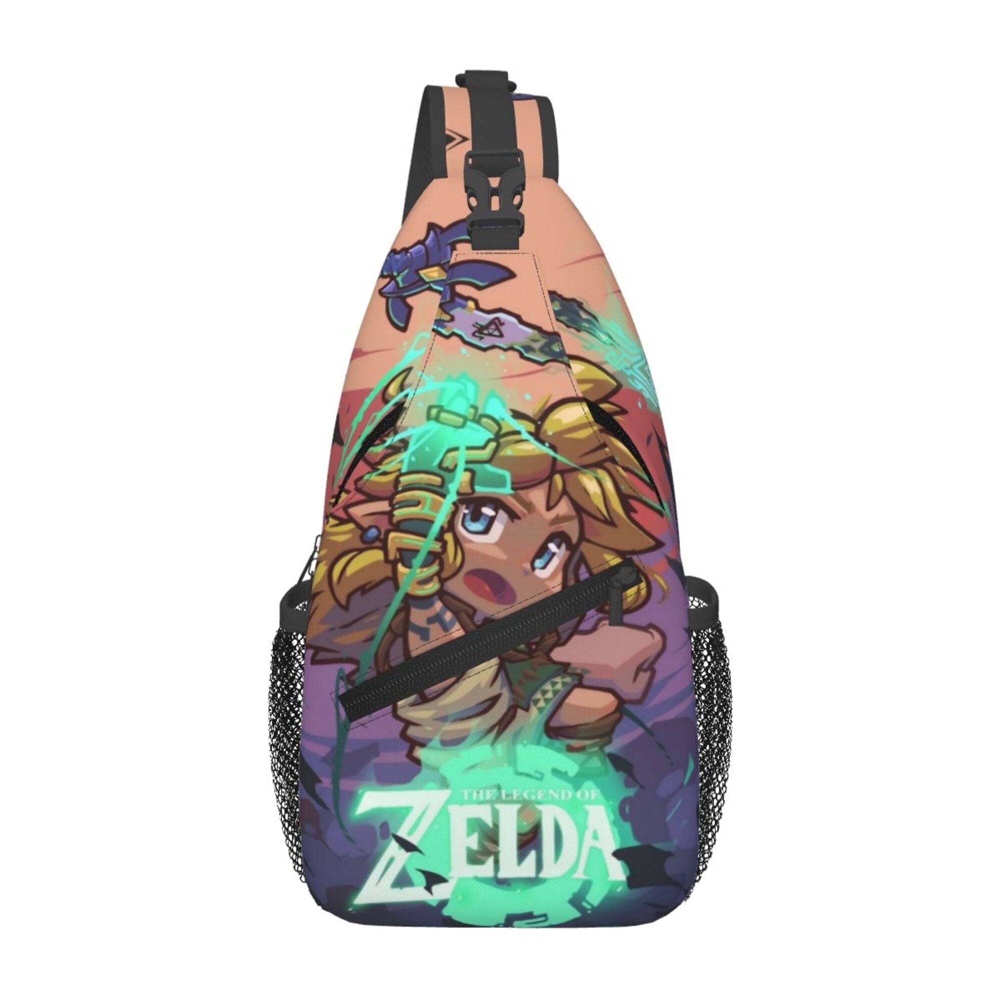 The Legend Of Zelda Sling Bag Crossbody Sling Backpack Chest Bag Daypack Purses Shoulder Bag For Women Men Travel Hiking