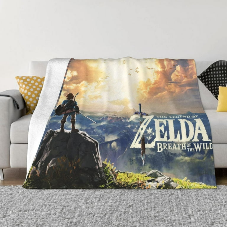 The Legend Of Zelda Throw Blanket Couch Bed Sofa Soft Lightweight Warm Cozy Flannel Fleece Bed Blanket For Kids Adults Gift Multiple Sizes Available