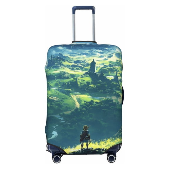 The Legend Of Zelda Travel Luggage Cover Baggage Suitcase Cover Protector Skins 18-32 Inch