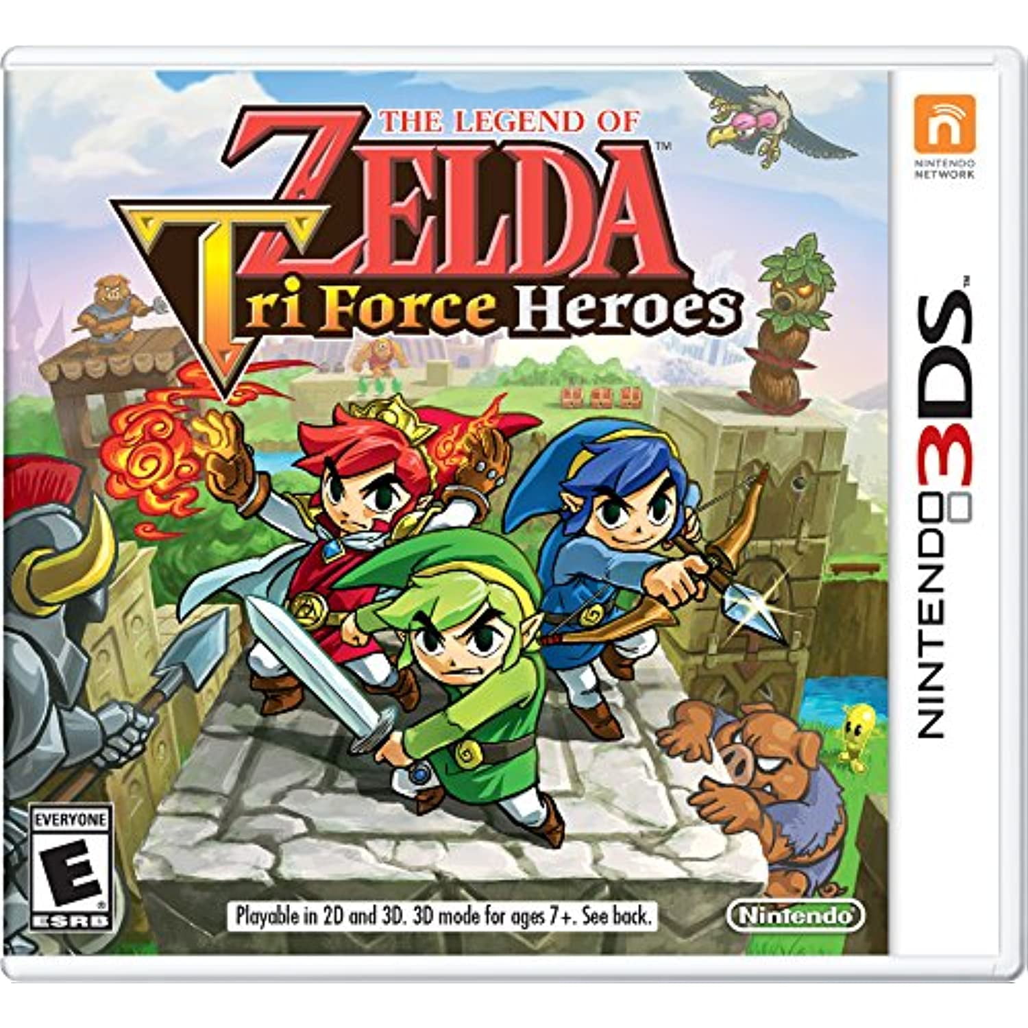 The Legend Of Zelda: Triforce Heroes - 3Ds - Walmart.com