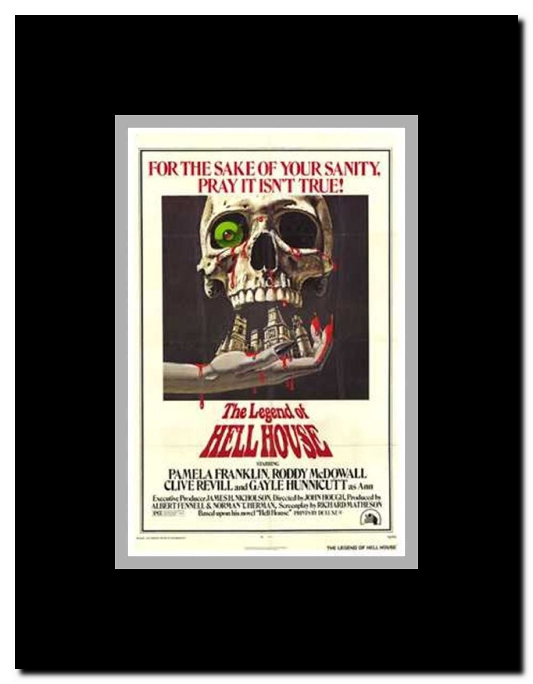 The Legend of Hell House Framed Movie Poster
