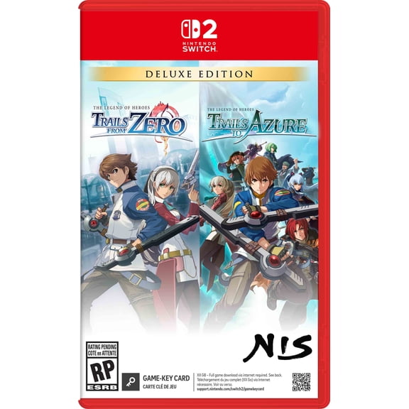 The Legend of Heroes: Trails from Zero / The Legend of Heroes: Trails to Azure - Deluxe Edition - Nintendo Switch 2
