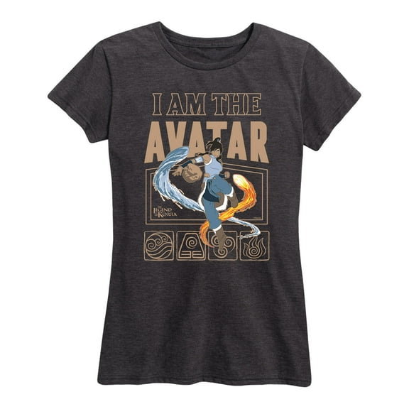 The Legend of Korra - I Am The Avatar - Women's Short Sleeve Graphic T-Shirt