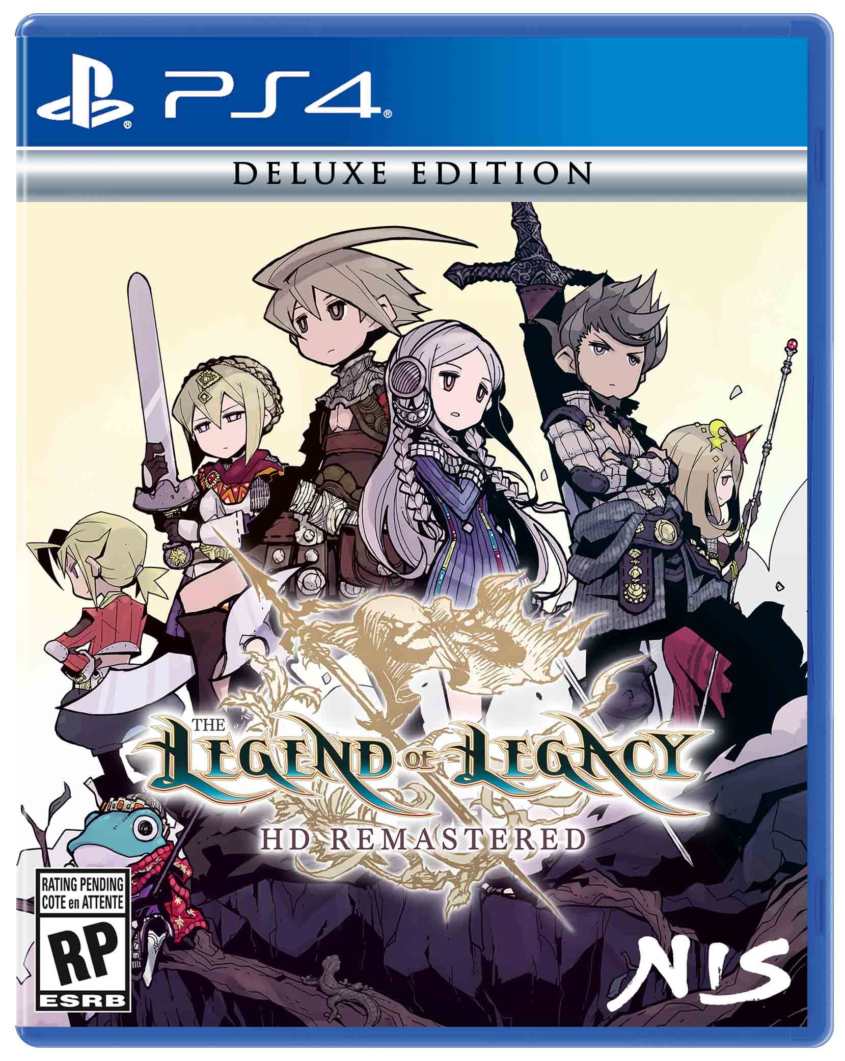 The Legend of Legacy HD Remastered - Deluxe Edition, PlayStation 4