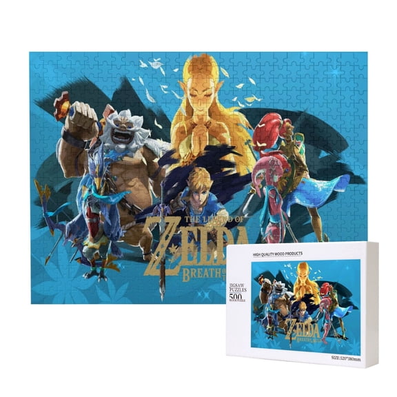 The Legend of Link Breath Jigsaw Puzzle,500 puzzle pieces Gift Toys Art Home Decor