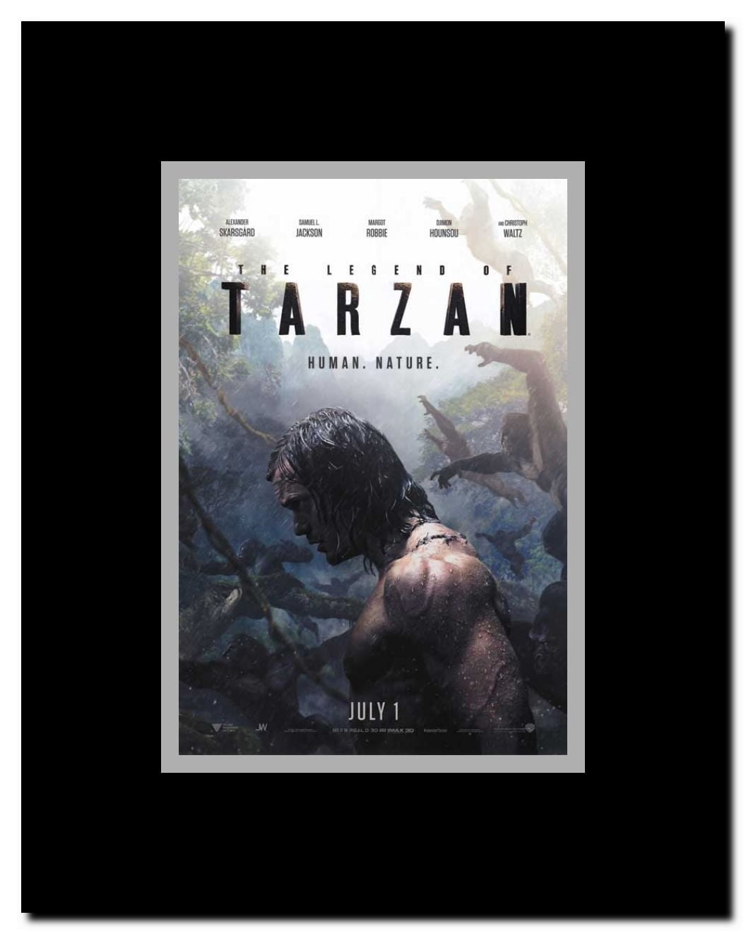 The Legend of Tarzan Framed Movie Poster