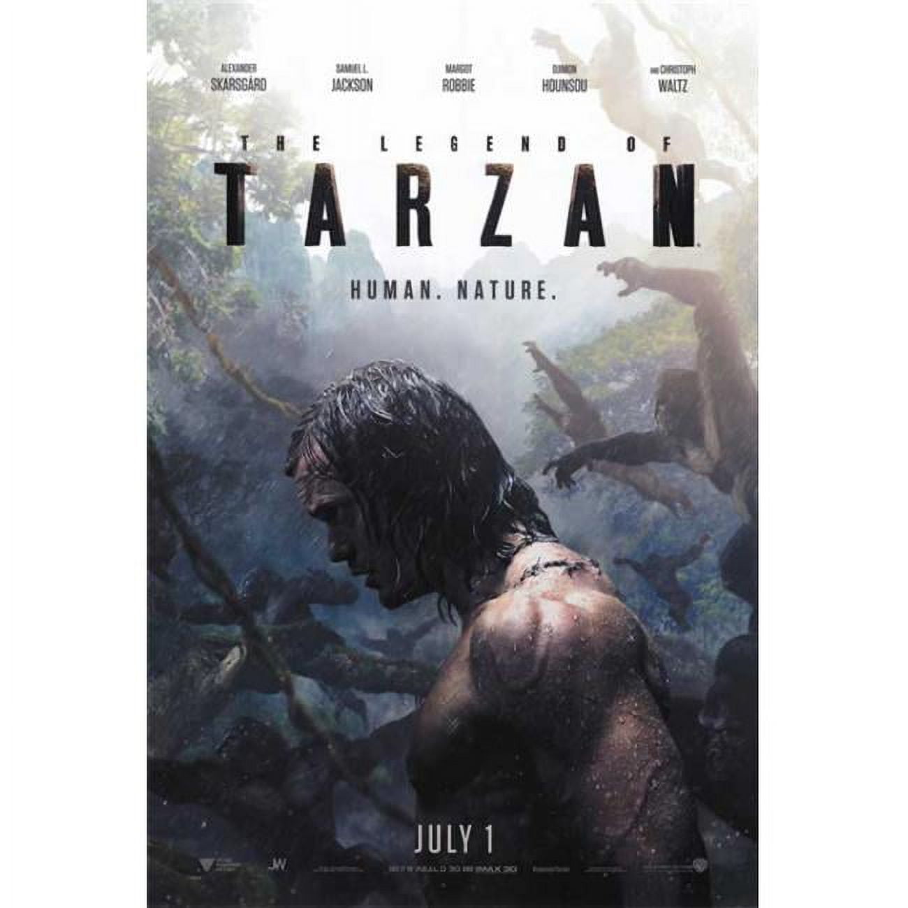 The Legend of Tarzan Movie Poster (27 x 40) - Walmart.com