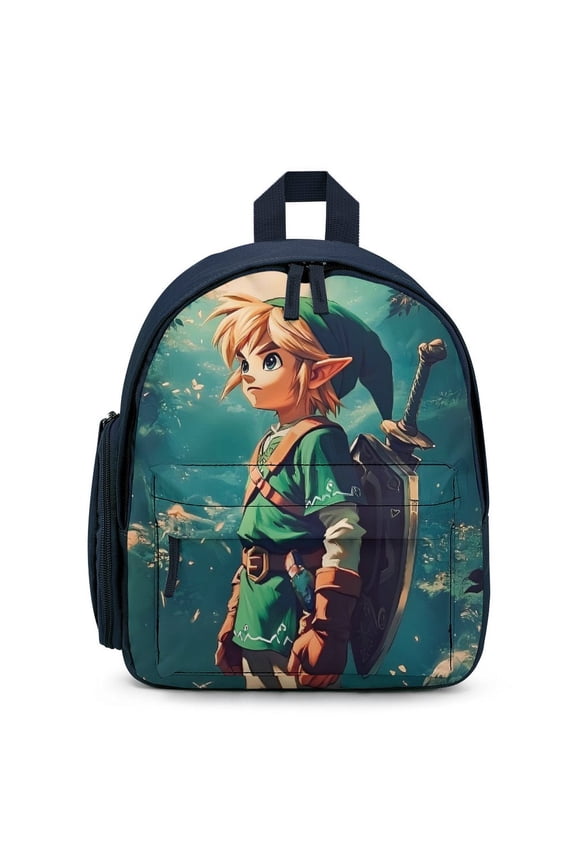 The Legend of Zel-da Lightweight Backpack Shoulder Bag Adjustable Straps Backpacks Daypack Travel Camping