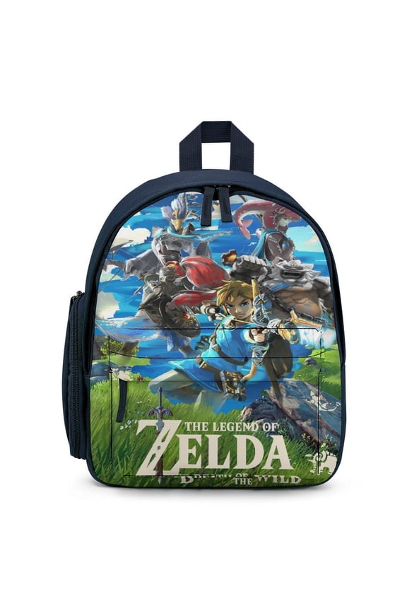 The Legend of Zel-da Lightweight Backpack Shoulder Bag Adjustable Straps Backpacks Daypack Travel Camping