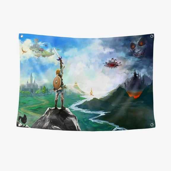 The Legend of Zelda 31.5*47.2IN/80*120CM Banner Background Backdrop