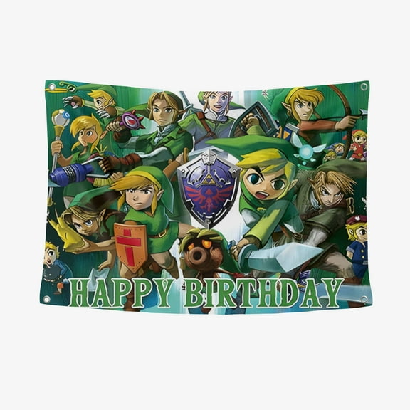 The Legend of Zelda 31.5*47.2IN/80*120CM Banner Background Backdrop