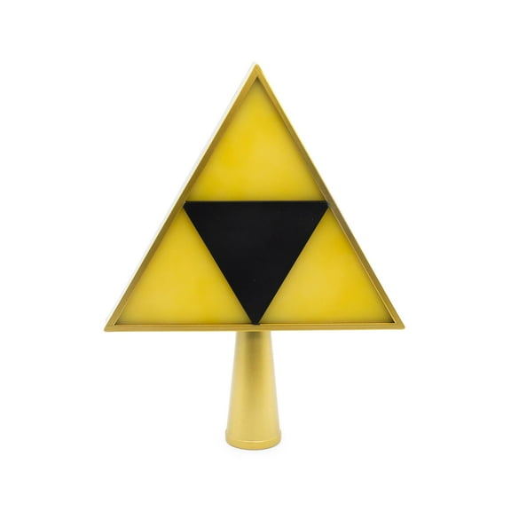 The Legend of Zelda 7-Inch Triforce Light-Up Holiday Tree Topper Decoration