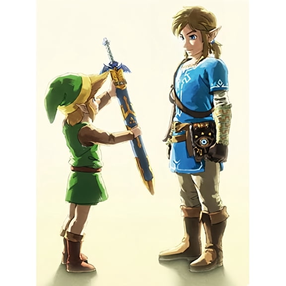 The Legend of Zelda Anime Theme DIY Diamond Painting Kits for Adult5D Full Drill Craft Painting Kits Home Wall Decor12 x 16 inch.